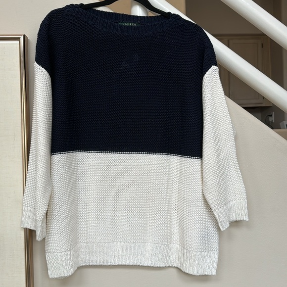 Ralph Lauren Two Tone Sweater - Picture 4 of 5